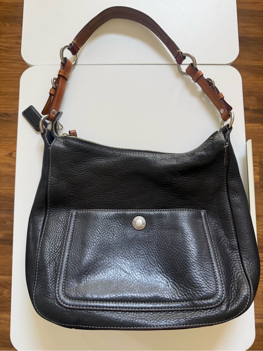 Coach Vintage Bag Chelsea Leather Bag Coach Grained Leather Bag